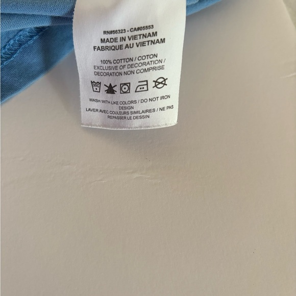 Nike Kids Gray and Blue Tees with Pink Accents - Picture 7 of 7